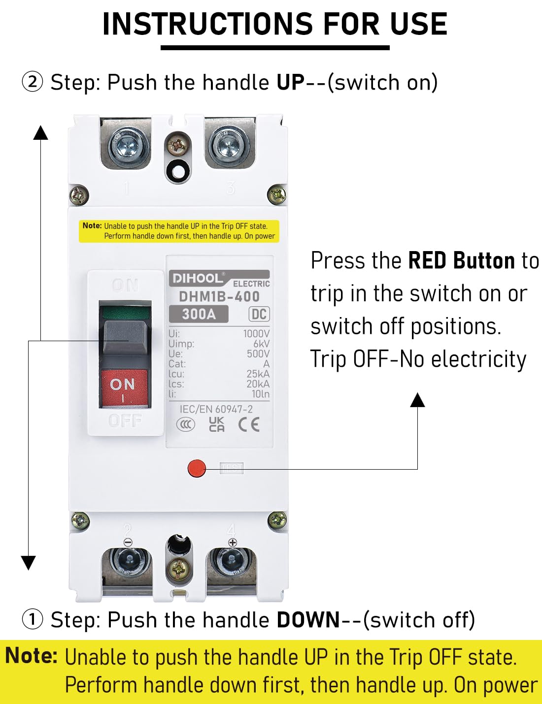 DIHOOL next to heavy gauge cable showing scale and capacity benefits