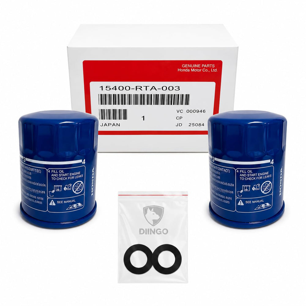 DIINGO oil filter and gasket kit front view showing fit and reliable seal