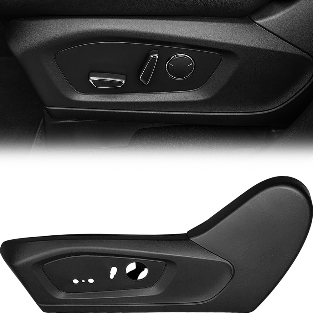 Dimeani driver seat trim front view showing clean OEM-style appearance and restored look