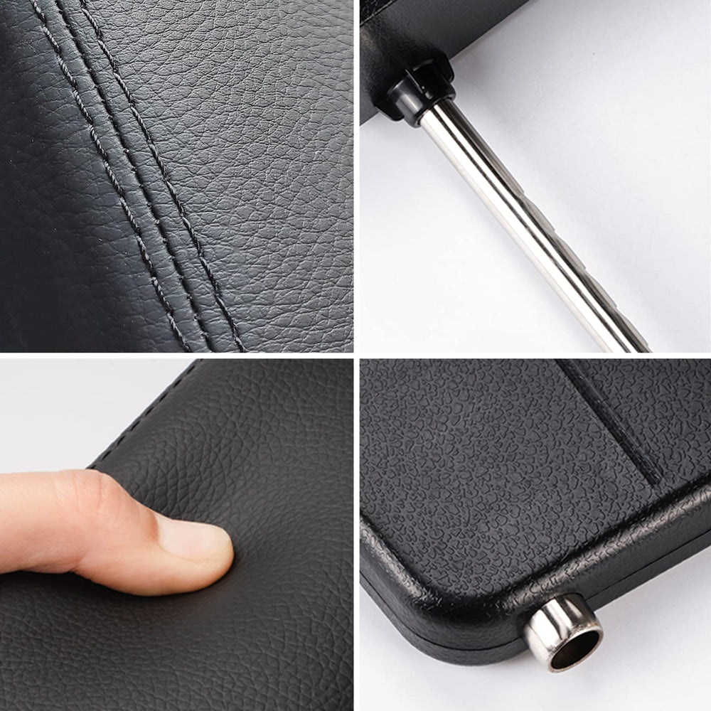 Dimeani lifestyle image of driver using armrest for improved posture and reach