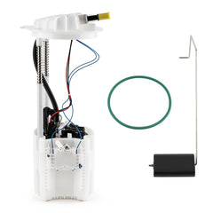 DIRBOERF front view of fuel pump module showing mounting points and fitment benefit