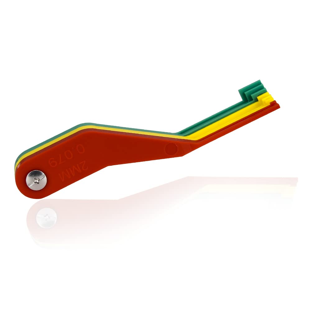 DITKOK folded gauge front view showing compact portability and quick storage benefit
