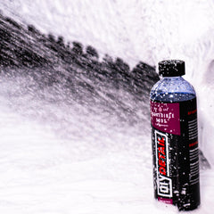 DIY Detail pour spout close-up of Incredible Suds T2 for accurate dilution and drip-free use