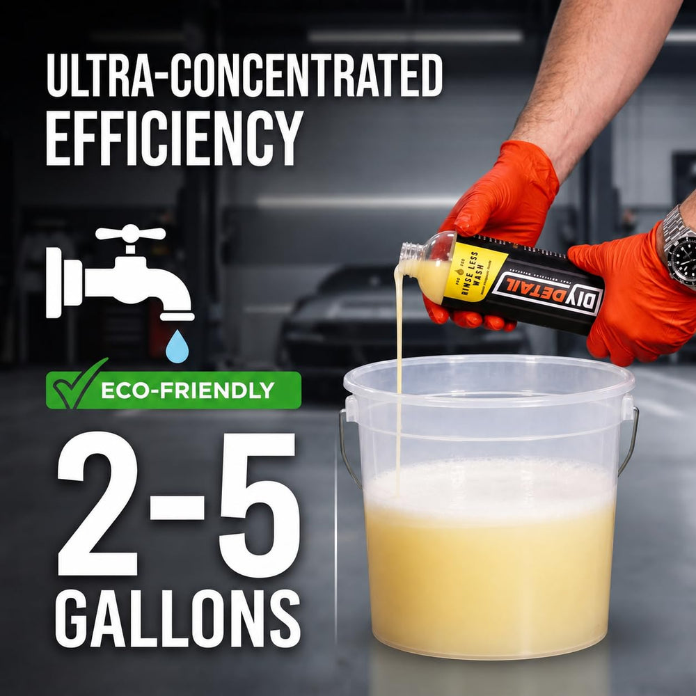 wash mitt cleaning car with diy detail producing lubricated glide