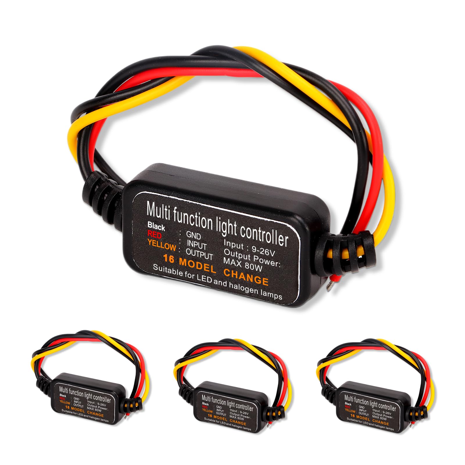 Diydeg front view of controller showing compact design and durable casing increases reliability