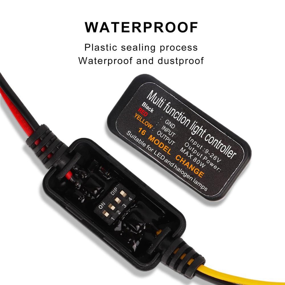 Diydeg sealed housing side view demonstrating waterproof protection for long-lasting use