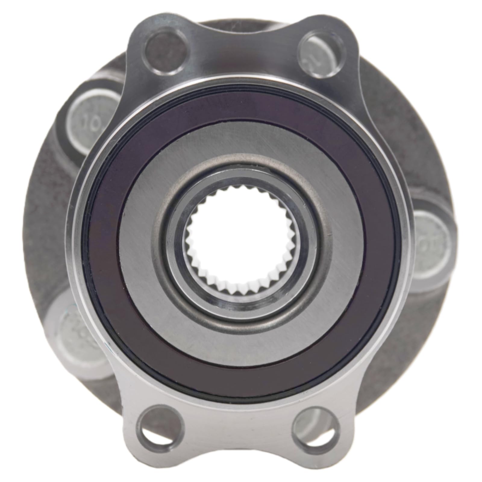 DJB hub beside a ruler showing scale for easy verification of flange and offset measurements