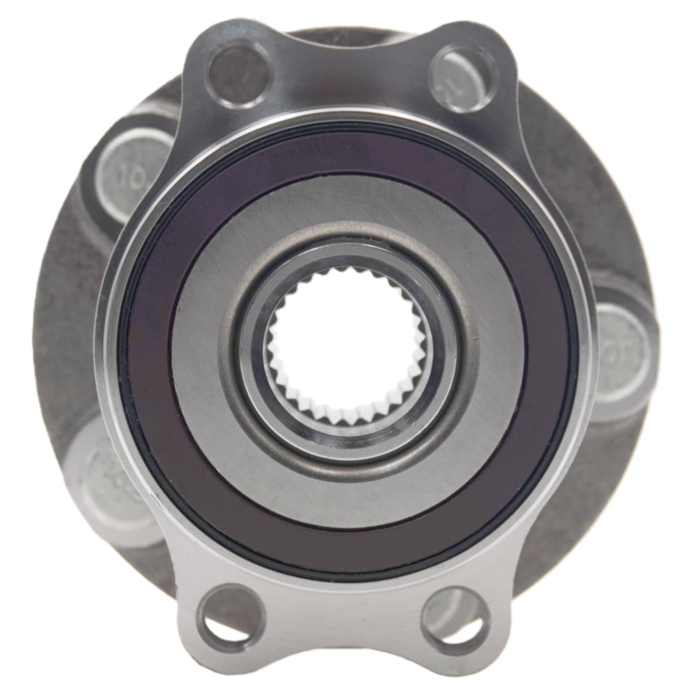 DJB hub beside a ruler showing scale for easy verification of flange and offset measurements