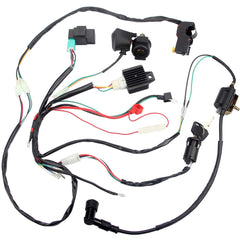 DKIIGAME front wiring harness showing organized layout and easier installation