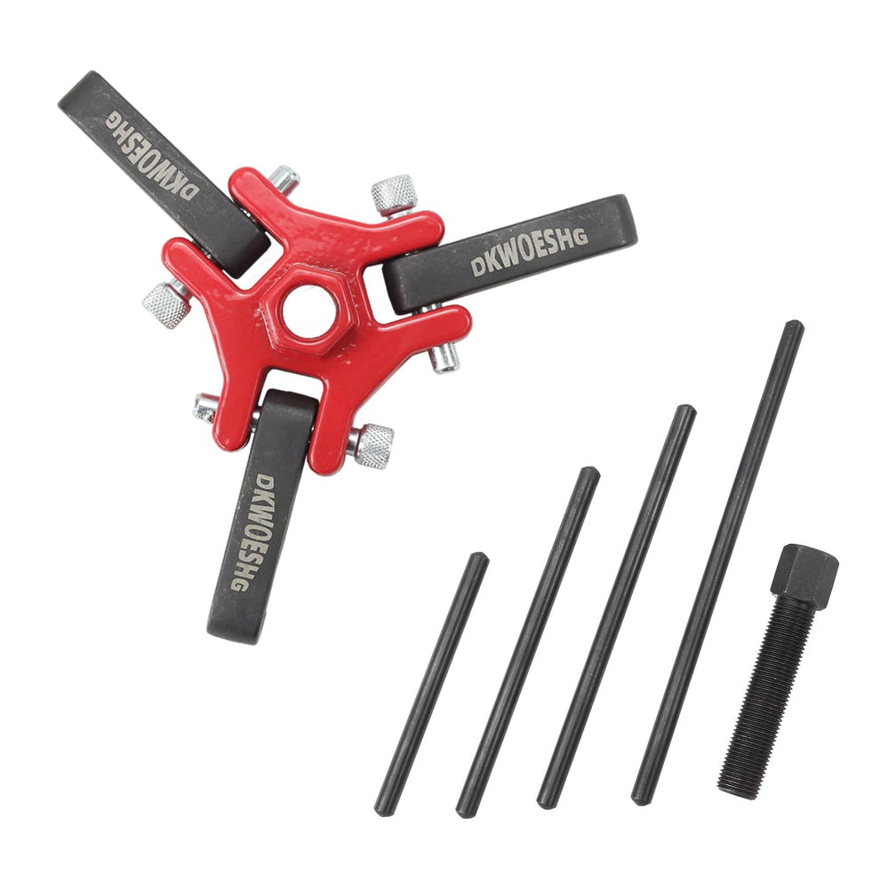 DKwoeshg forcing rods laid out demonstrating adaptable reach and versatility