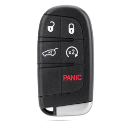 DLGHPO front view of key fob showing buttons and shape, quick identification benefit