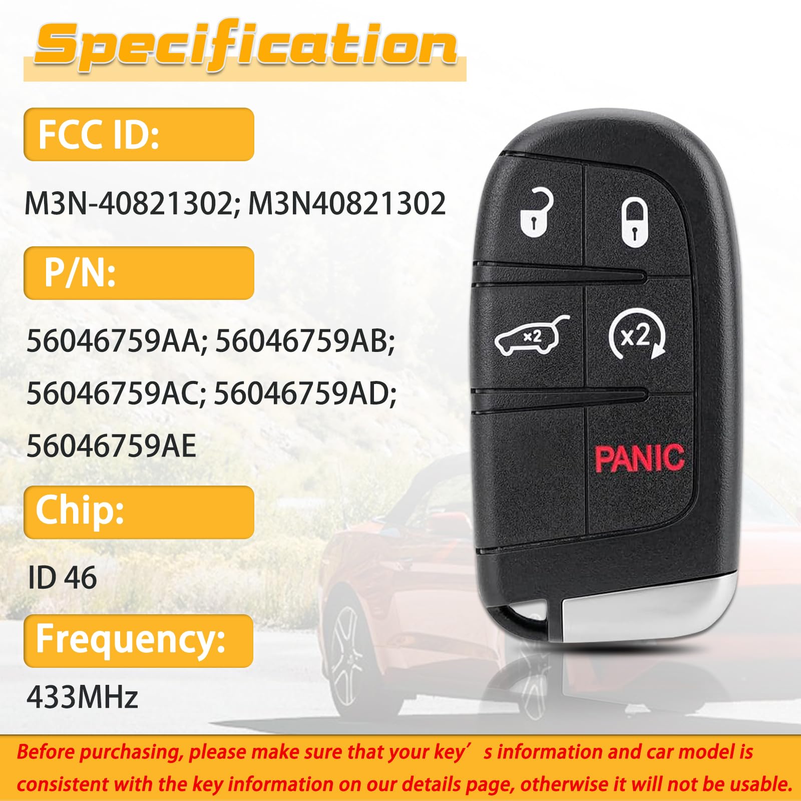 DLGHPO key fob next to ruler to show compact size and easy pocket carry
