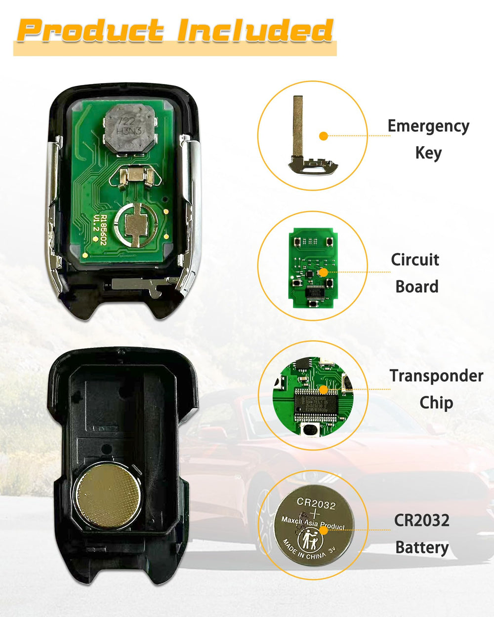 DLGHPO fob held in hand to show size and ergonomics for convenient daily use