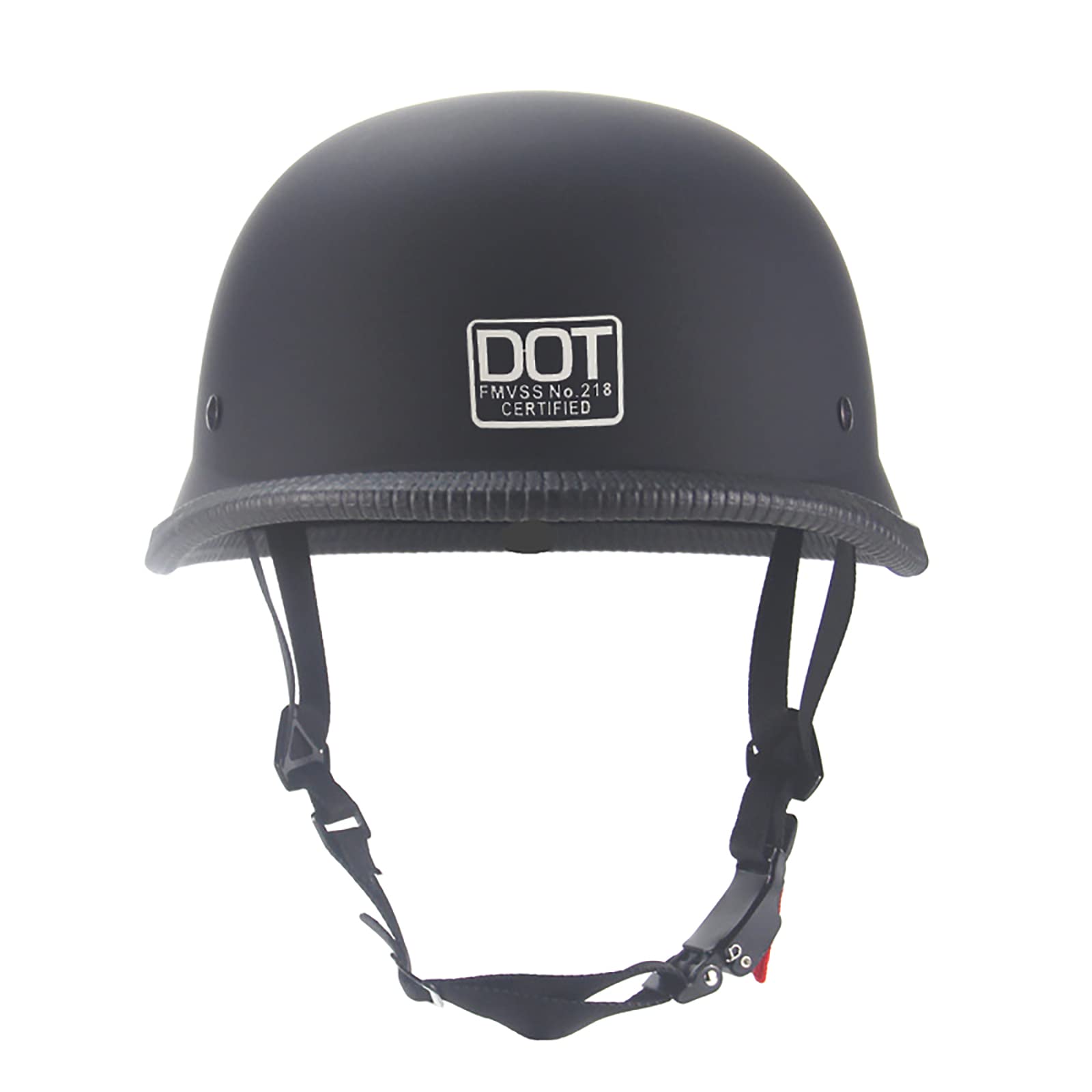 DLPACKJ side view highlighting padded chin strap and quick-release buckle benefit