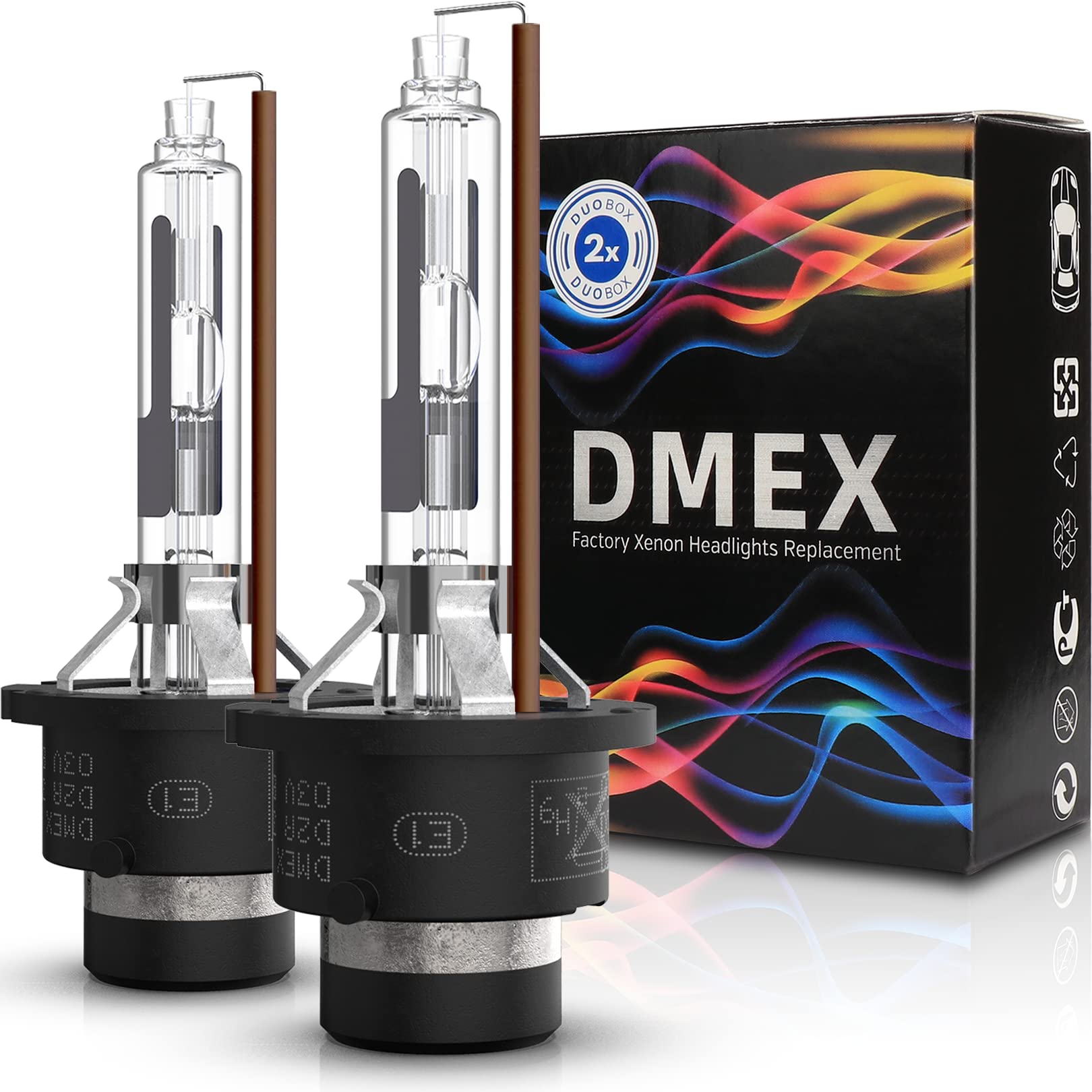 DMEX D2R front packaging showing pair and benefits