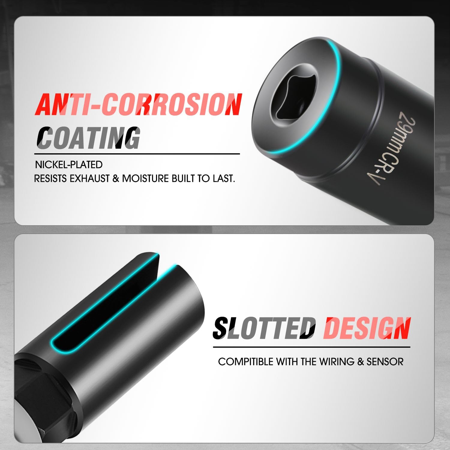 DNA MOTORING chrome finish detail resisting corrosion for long tool life