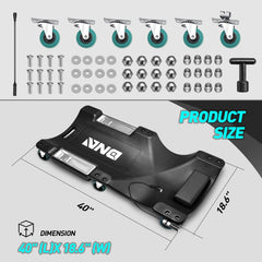 DNA Motoring padded headrest close-up offering neck support benefit