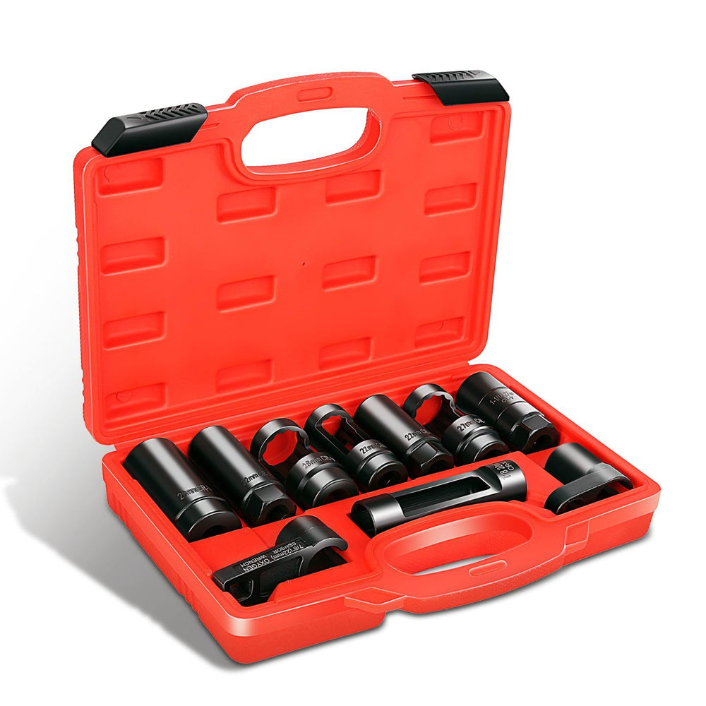 DNA MOTORING front packaging showing full 10-piece sensor socket kit and benefits