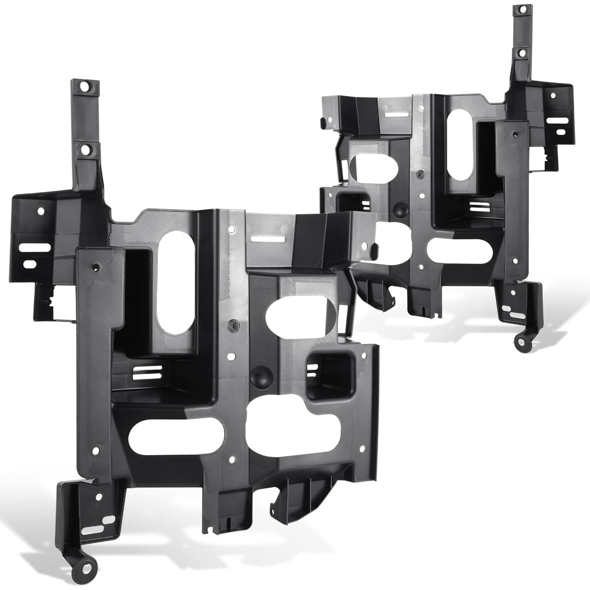 DNA MOTORING front view of left and right brackets showing fit and symmetry