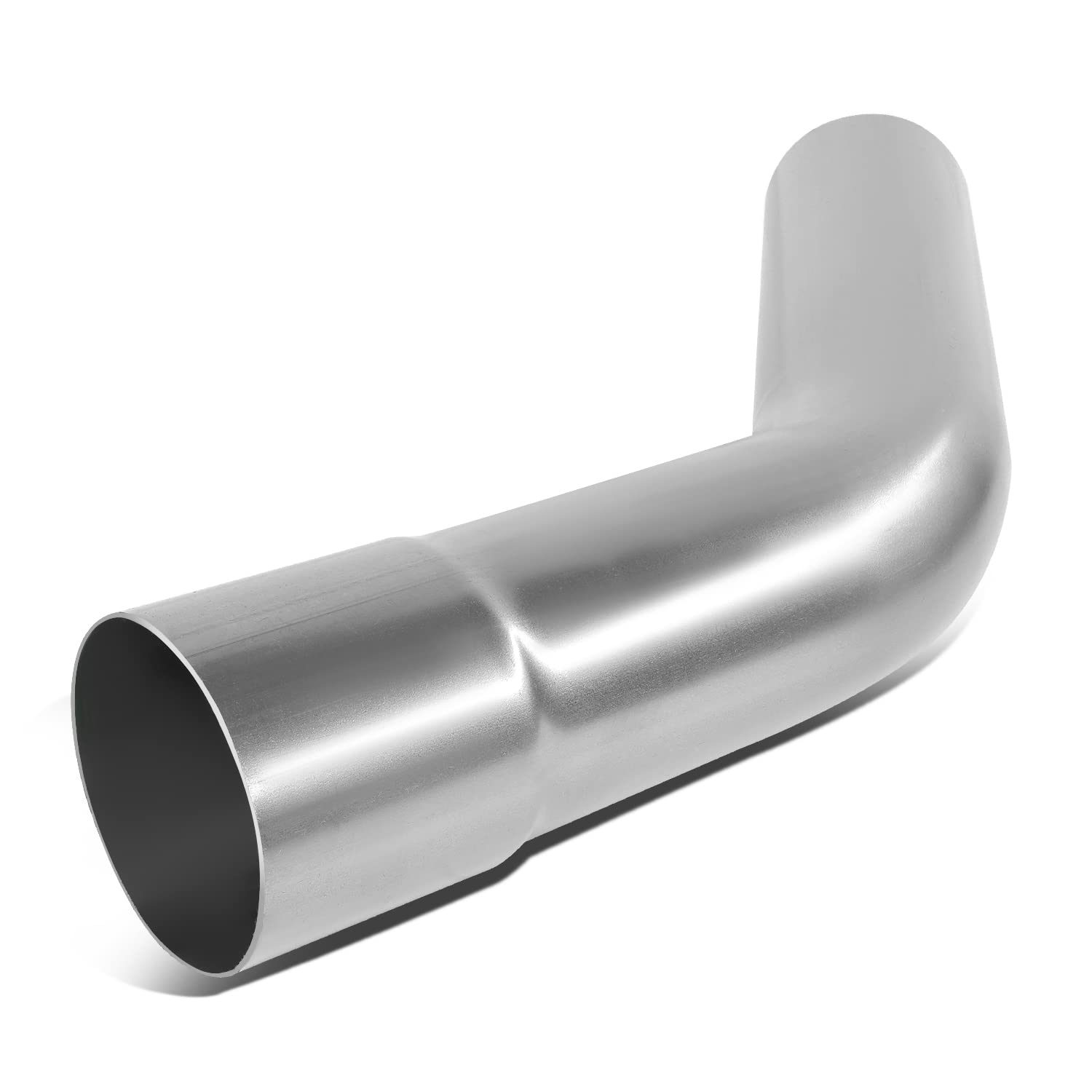 DNA MOTORING front view of 45° bend showing clean mandrel radius and fitment benefit