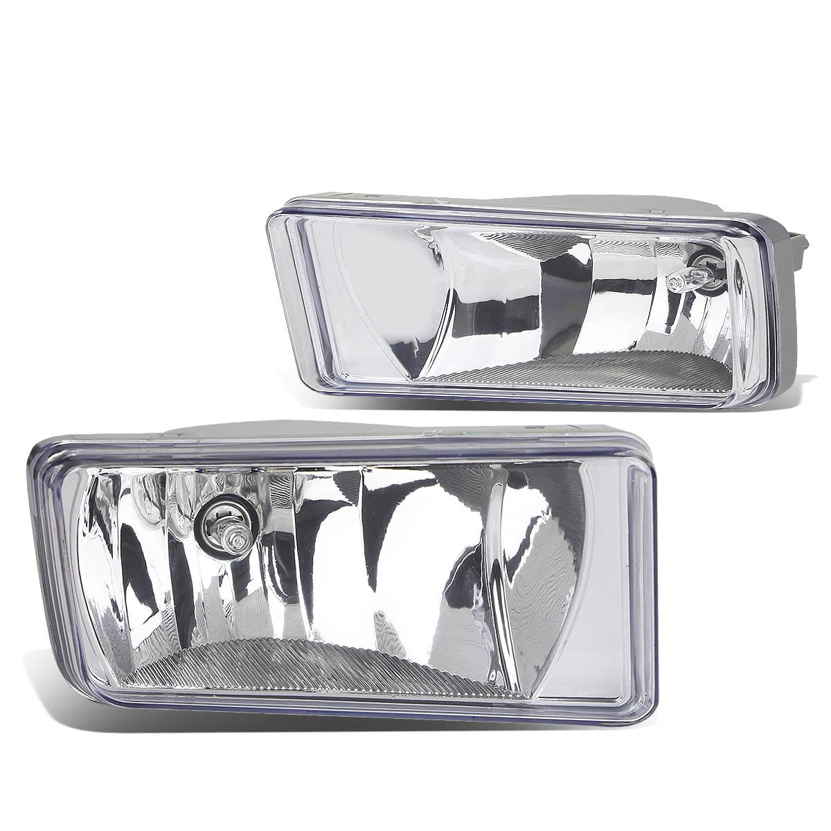 DNA MOTORING front-view assembly showing complete fog light pair for accurate fit