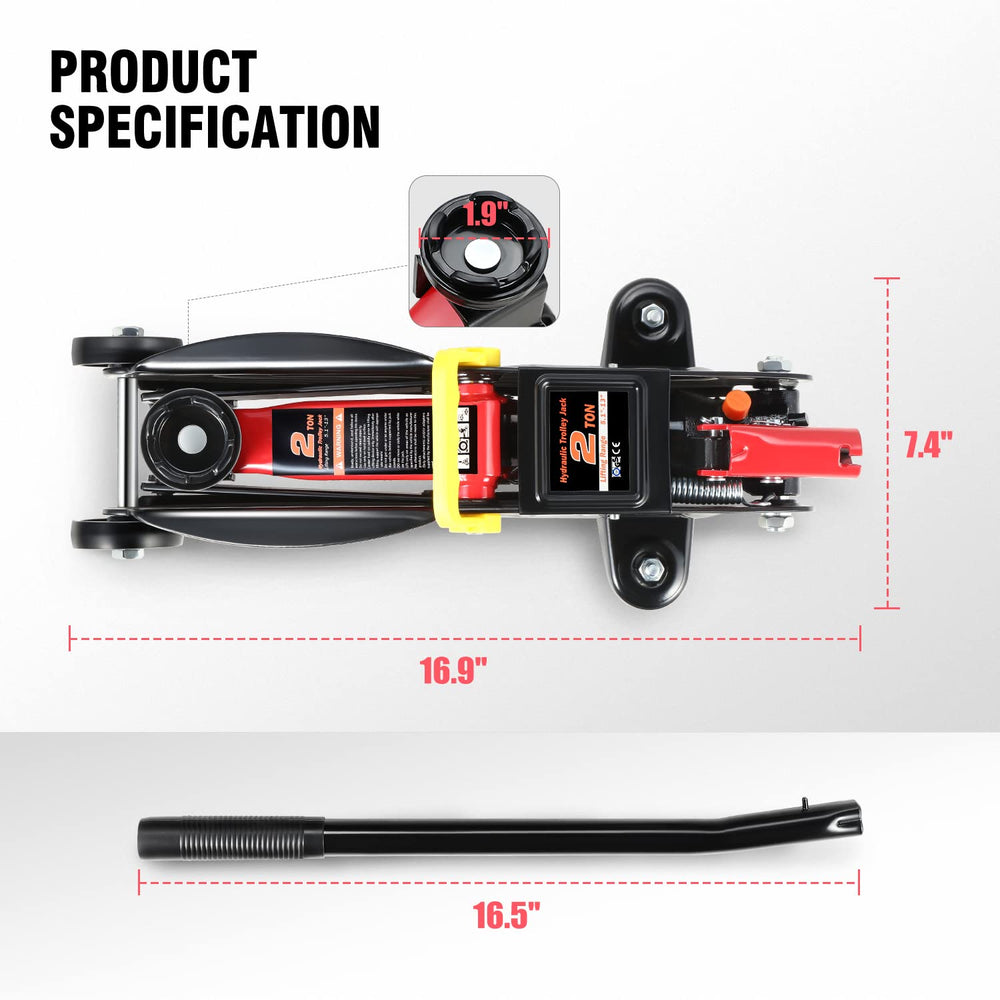 DNA MOTORING side view of swivel casters and steel frame showing smooth positioning benefit