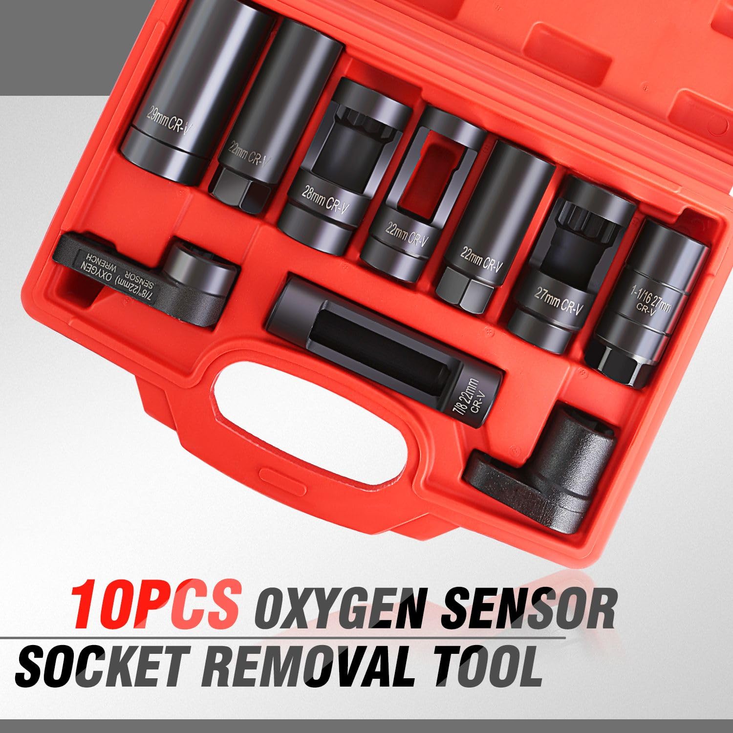 DNA MOTORING laid out sockets display sizes and clear organization for quick selection