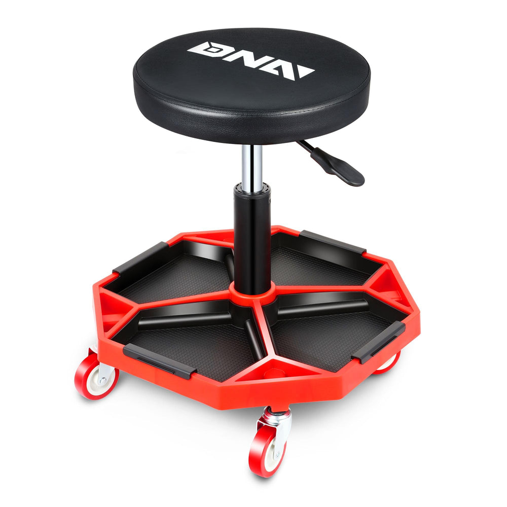 DNA MOToring front view showing stool stability and mobility benefits