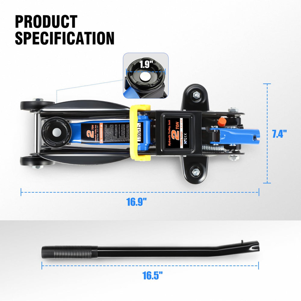DNA MOTORING swivel casters detail for easy positioning and smooth rolling