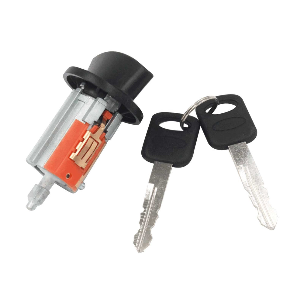 Dngbymx front view of ignition lock cylinder showing fitment and reliability benefit