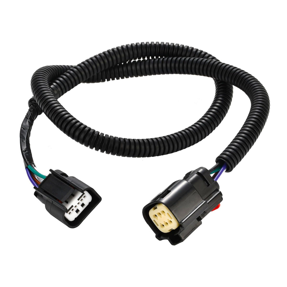 Dngbymx harness front connector showing secure fit and easy plug-in