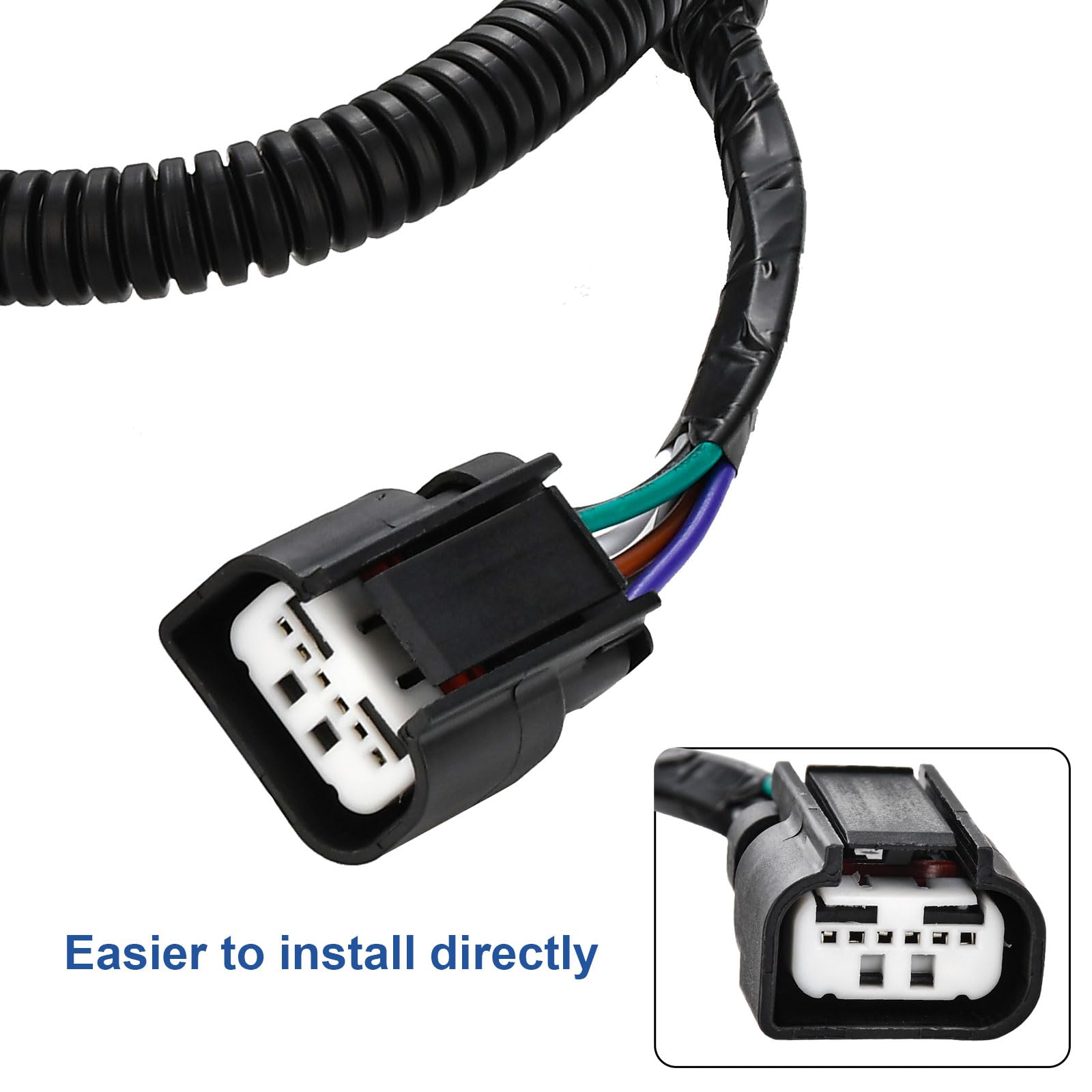Dngbymx harness next to ruler showing size and precise fitment advantage