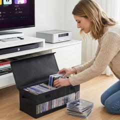 Dntorx four stacked boxes on shelf demonstrating stable vertical storage