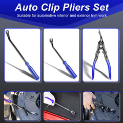 Doaho clip pliers and metal fastener tools for secure clip removal
