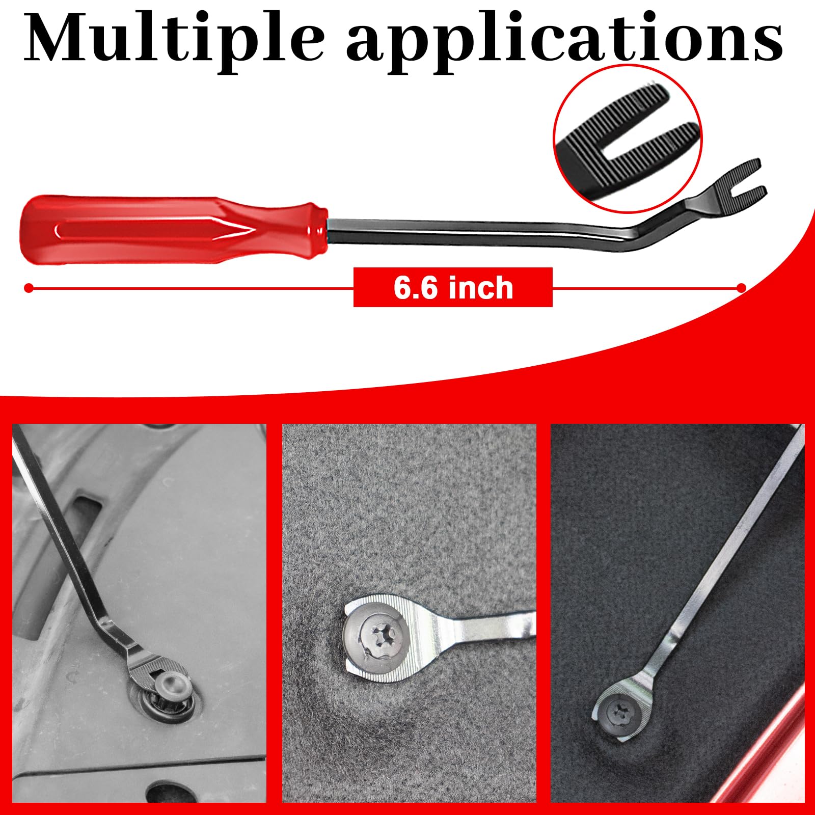 Doaho tools in use removing a car door panel without scratching