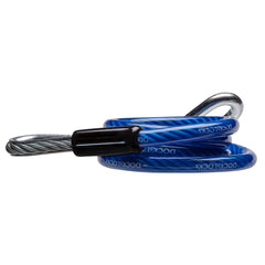 DocksLocks close-up of galvanized S-hook and vinyl coating for durability