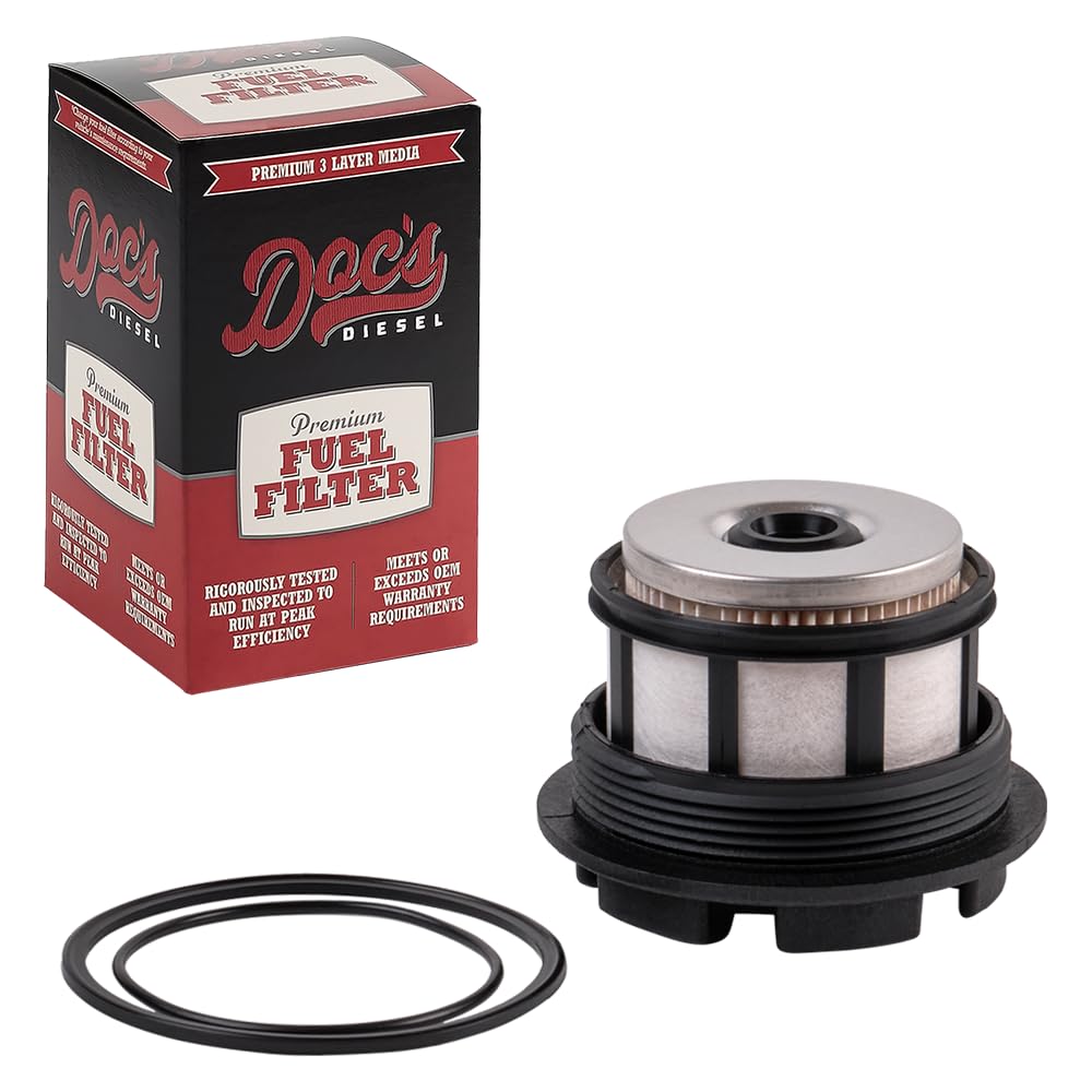 Doc's Auto Parts front view showing complete diesel filter for easy identification and fit