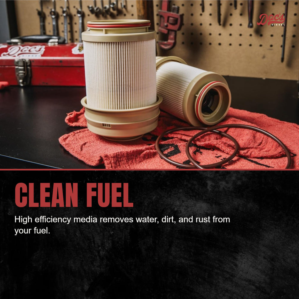 Doc's Diesel installed in a RAM engine bay demonstrating direct-fit convenience