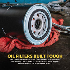 Doc's Diesel filter media close-up revealing tight pleats for improved particle capture