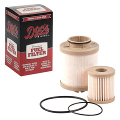 Doc's Diesel front packaging showing direct-fit replacement and clear benefit