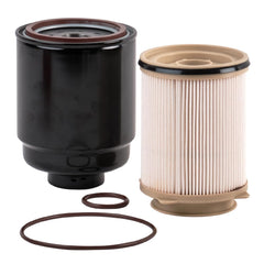 Doc's Diesel front view of separator showing fit and clean lines for easy replacement