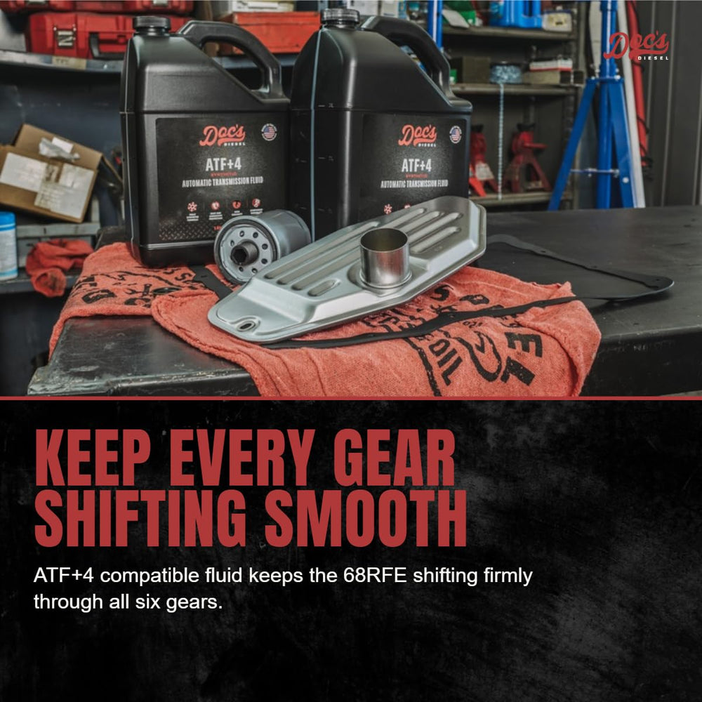 Doc's Diesel kit on garage bench ready for use, simplifying routine maintenance
