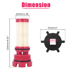 Dokili removal tool socket shown aiding quick filter cap removal without damage