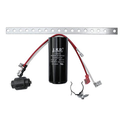 Dometic hard start kit front view showing components for reliable compressor starts