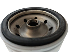 Donaldson P550943 filter media close-up highlighting fine-fiber capture benefit