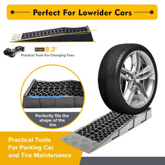 Donext close-up of top tread pattern improving grip and safe wheel placement