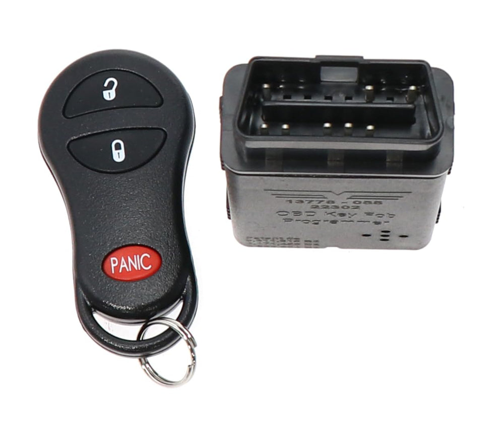 Dorman 13778 with patented OBD-II programmer plugged into dash demonstrating DIY setup