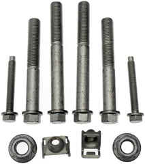 Dorman 13859 bolts beside ruler showing scale for correct size verification benefit