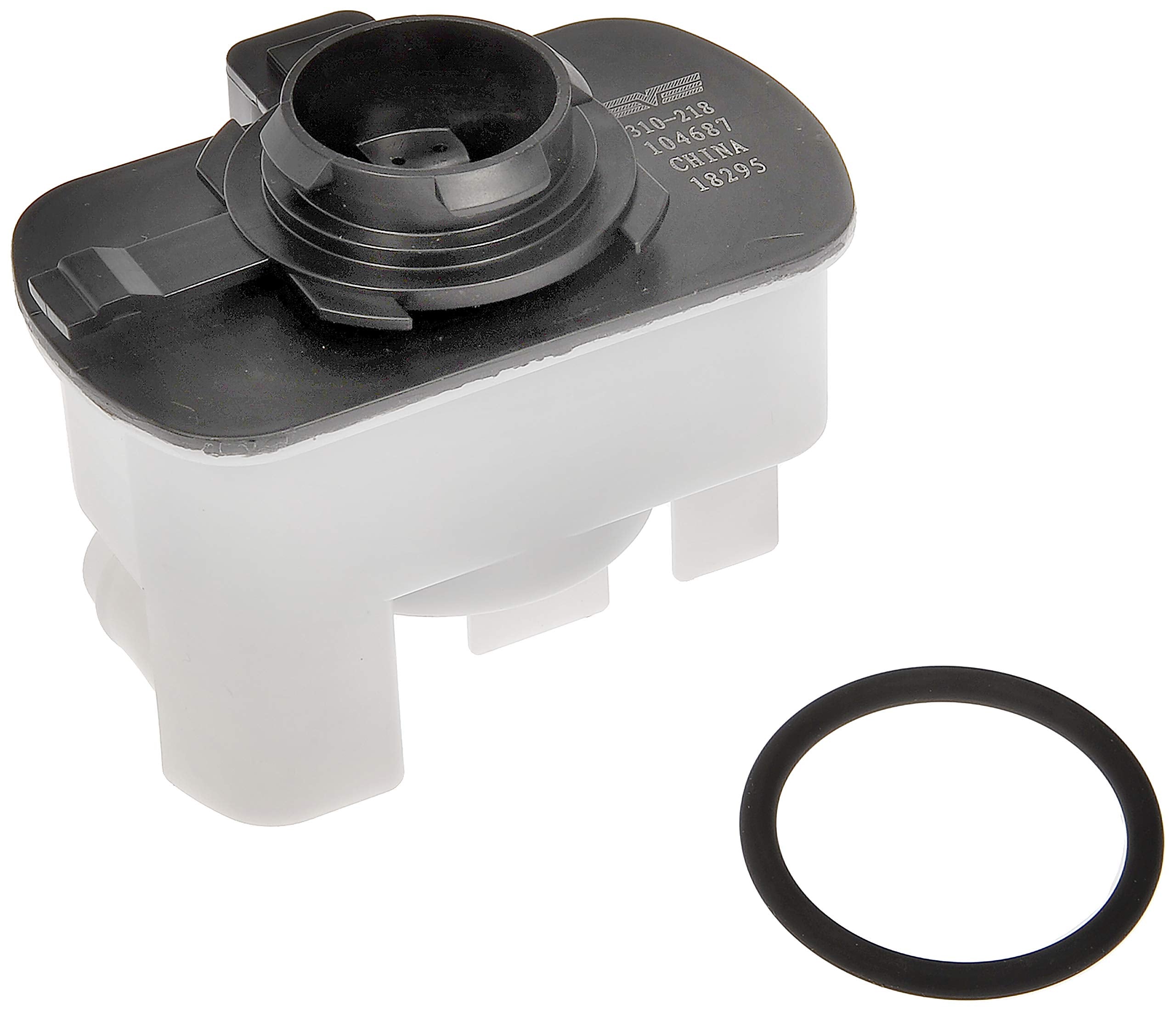 Dorman 310-218 front view showing pump body and mounting for easy replacement