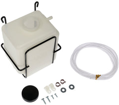 Dorman 54002 front view bottle and cap showing durable reservoir and secure seal